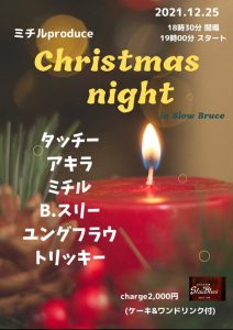 Christmas night    in  slow  blues